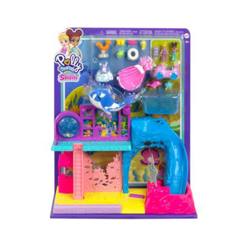 Polly Pocket Pollyville Aquarium Playset