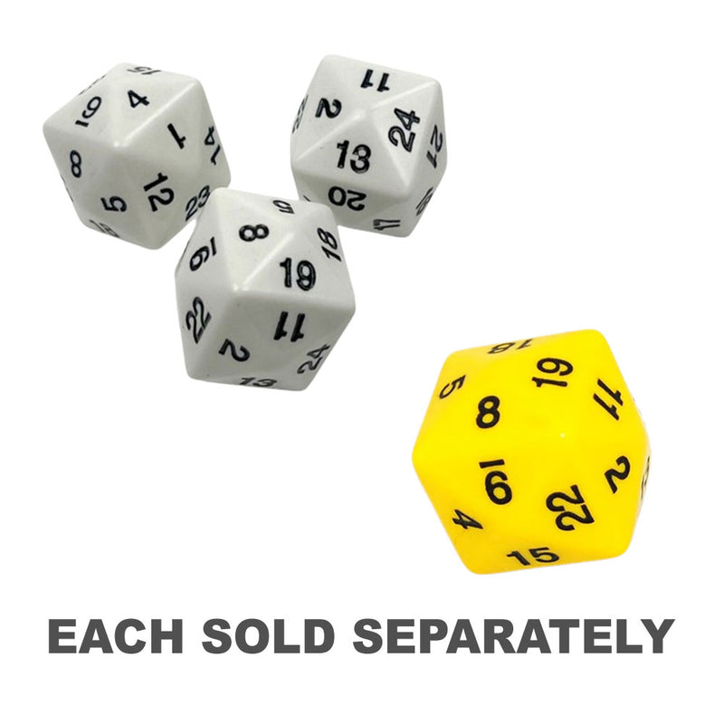 Koplow d24 Single Opaque Dice