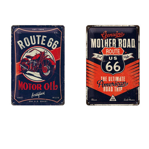 Nostalgic-Art Route 66 Medium Sign (20x30cm)