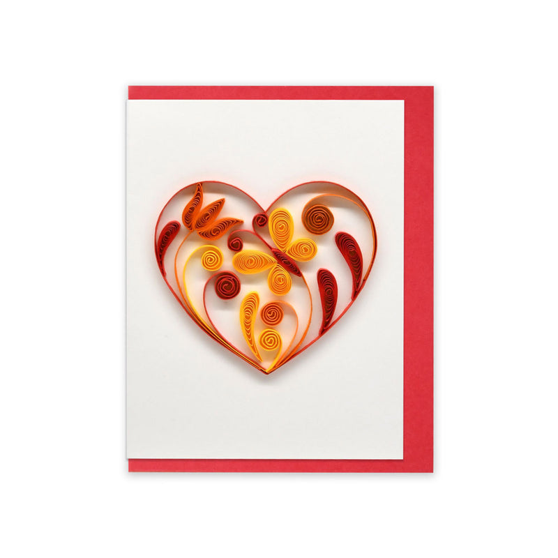 Quilled Mini Greeting Card (8.5x6.4cm)