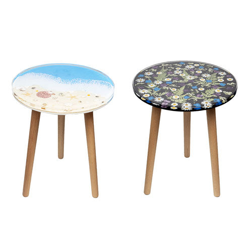 Resin Side Table (40x40x51.5cm)