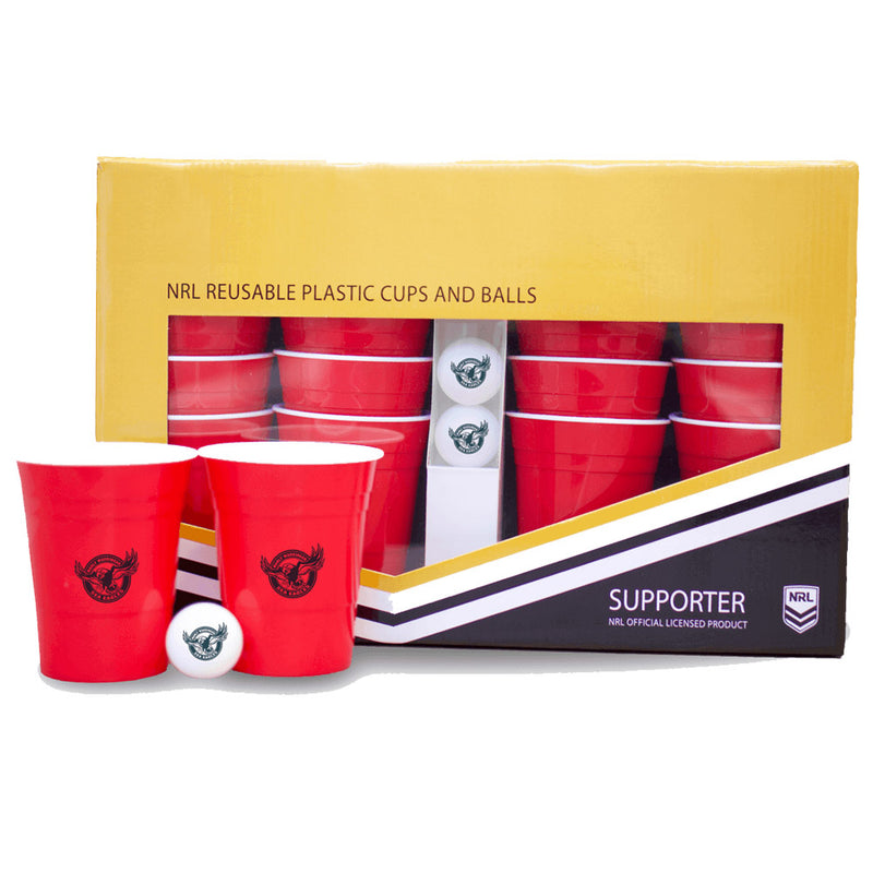 NRL Reusable Beer Pong Set