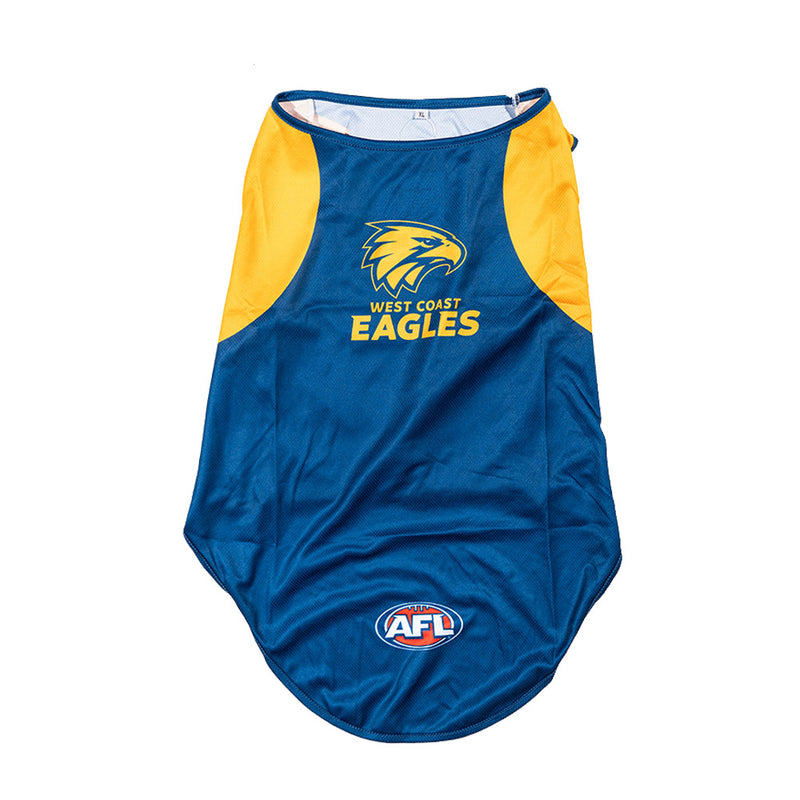 AFL West Coast Eagles Pet Jersey