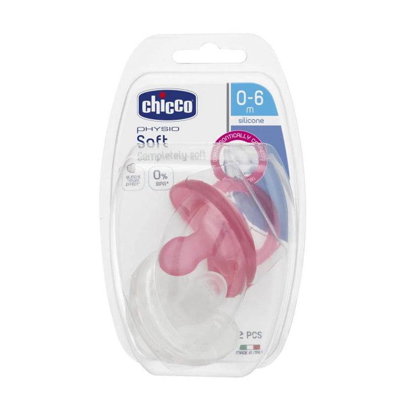 Chicco Physio Soother para GIR 2PK (0-6M)