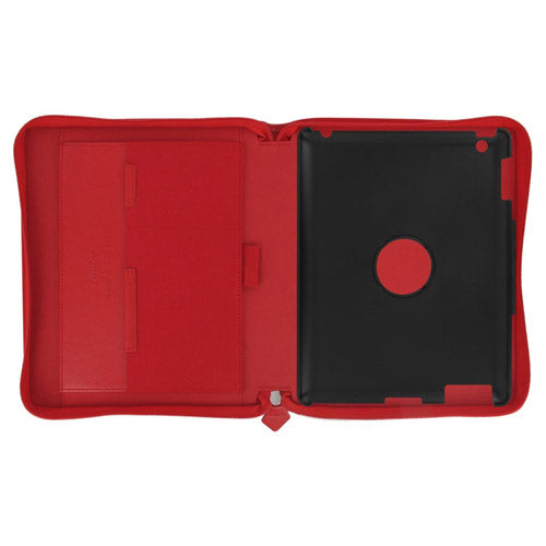 Filofax Saffiano iPad 2-4 Case Organiser (Poppy)