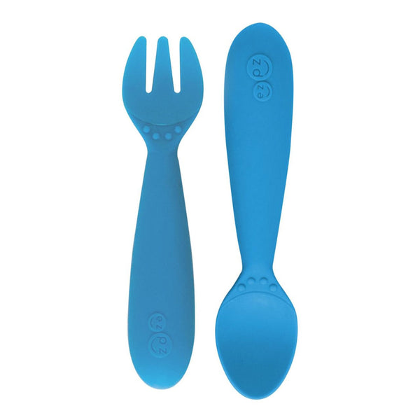 EzPz Mini Utensils (Blue)