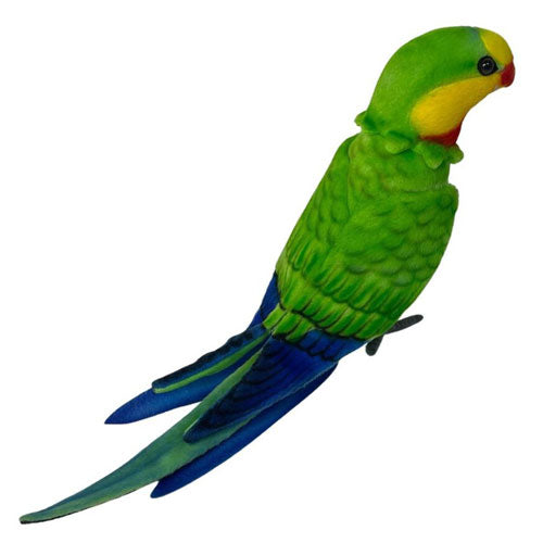 Poseable Superb Parrot Plush Toy 30cm