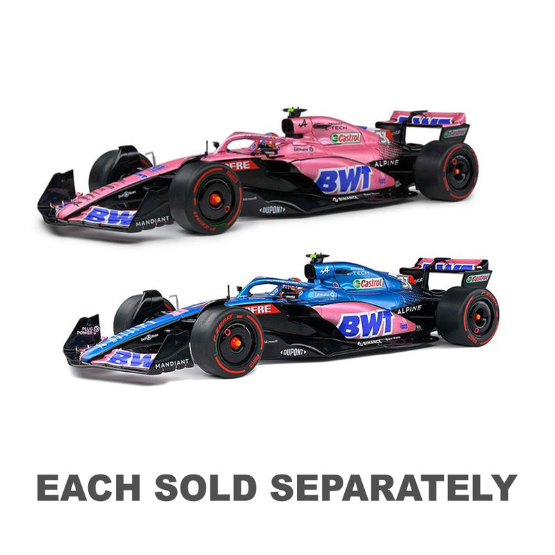 E Ocon Alpine A522 GP 2022 1/18 Scale Model