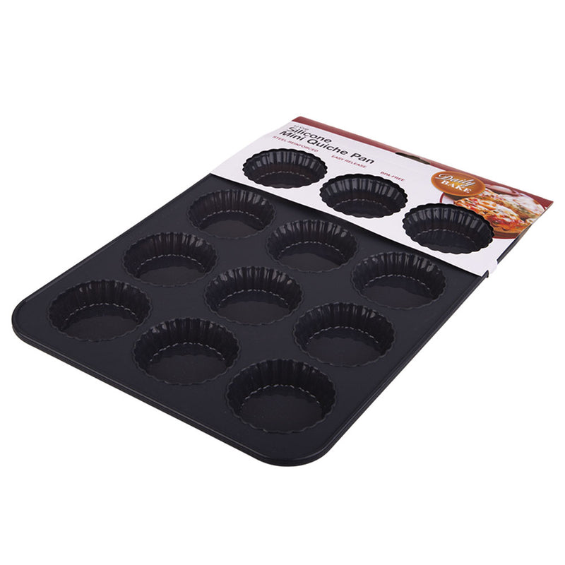 Daily Bake Silicone 12-Cup Mini Quiche Pan