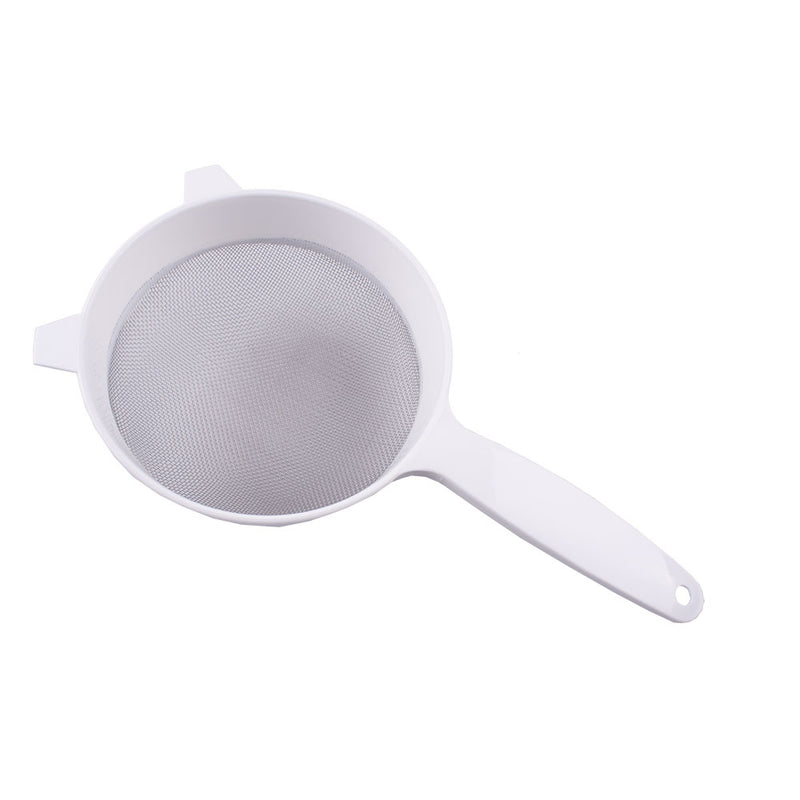  Colador de plástico de malla Appetito S/Steel (blanco)