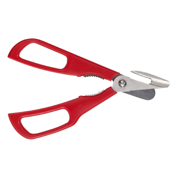 Edge Design Detachable Seafood Shears (Red)