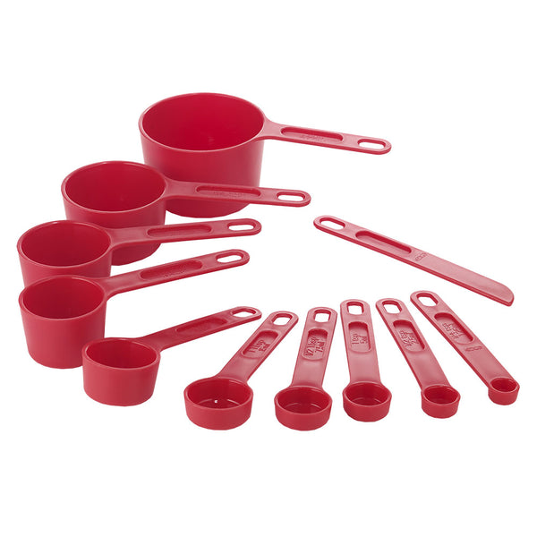 Edge Design 11-Piece Measuring Set (Red)