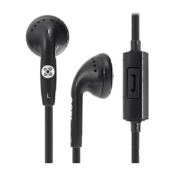 Moki In-Line Earphones with Microphone (Black)