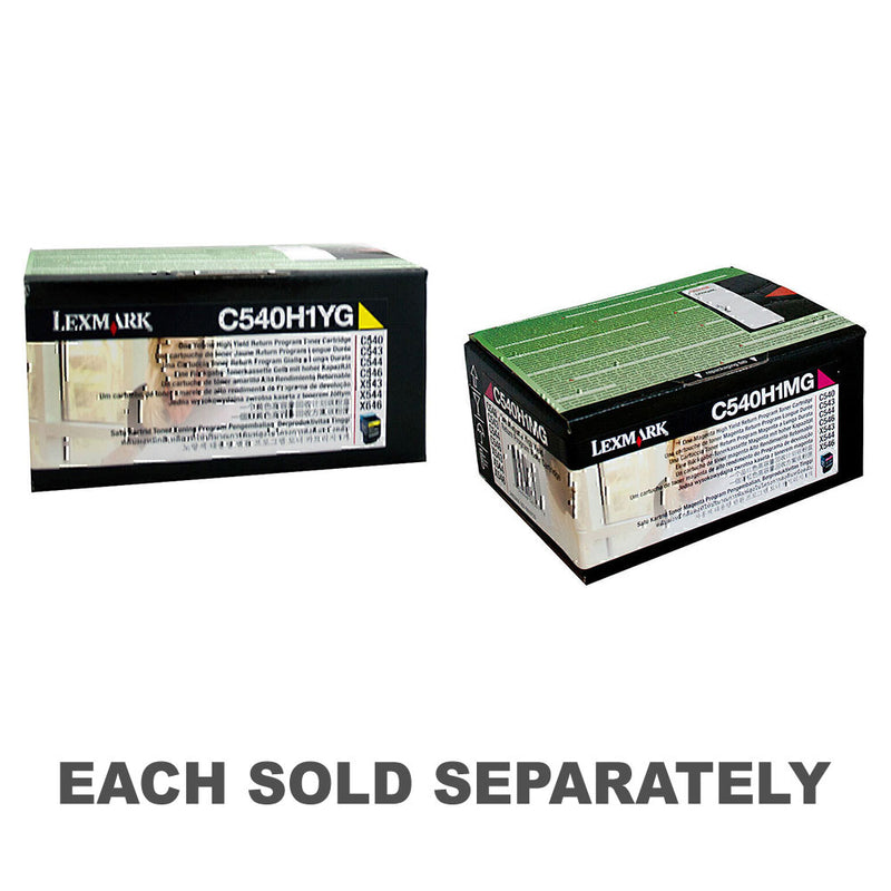 Lexmark C540H1 Toner Cartridge