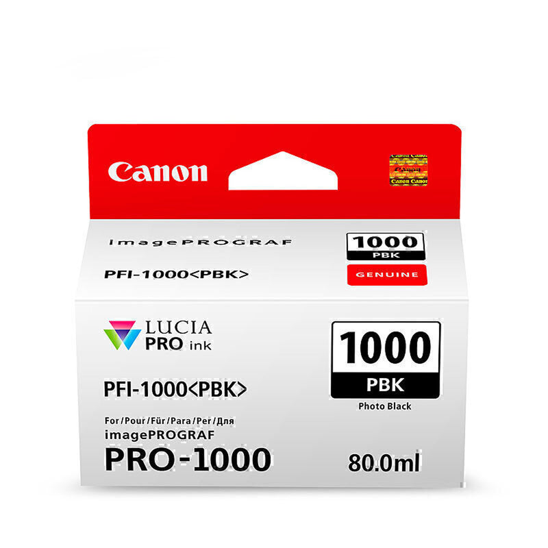 Canon PFI1000 Cartucho de tinta de la foto