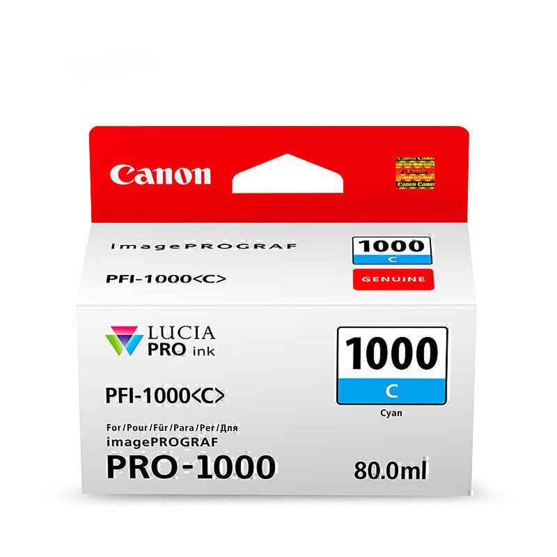 Cartucho de tinta Canon PFI1000