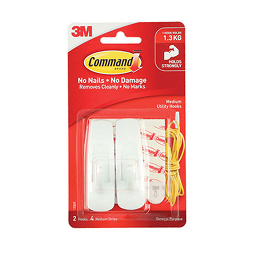 Command Hooks 2pk (Box of 6)