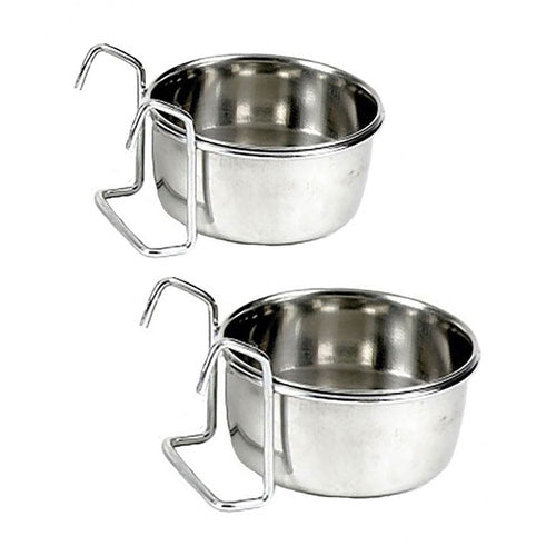 Stainless Steel Coop Cup with Hooks