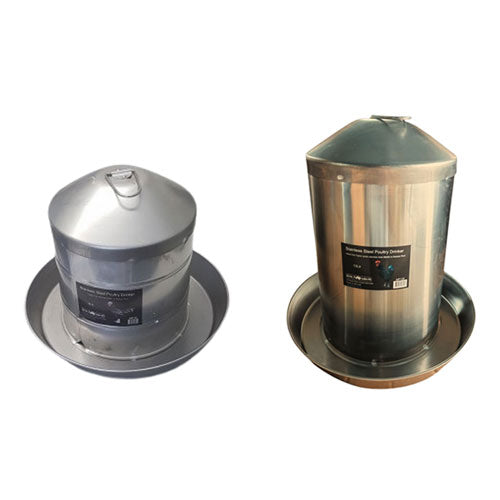 Elite Stainless Steel Poultry Drinker