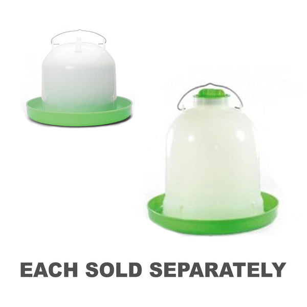 Sleeve Style Plastic Top Fill Poultry Drinker