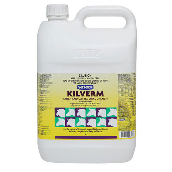 Vetsense Sheep and Cattle Kilverm 5L