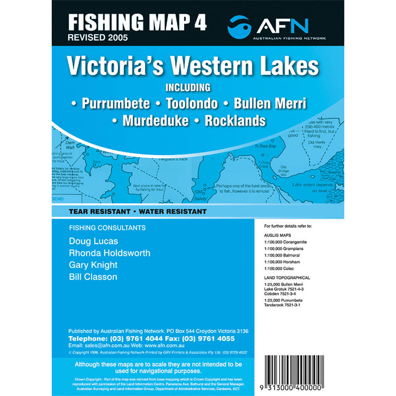 Nagambie Lakes Map