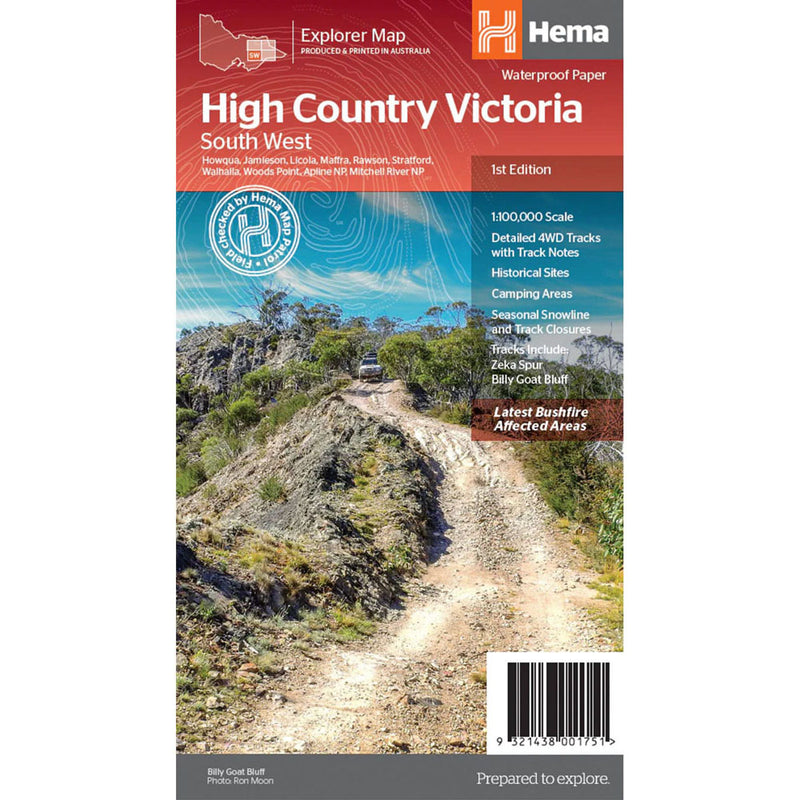 Hema High Country Victoria Map