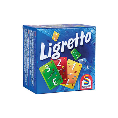  Juego de cartas de colores Ligretto