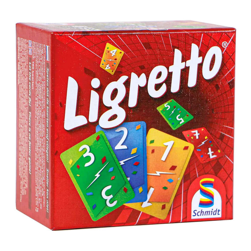  Juego de cartas de colores Ligretto