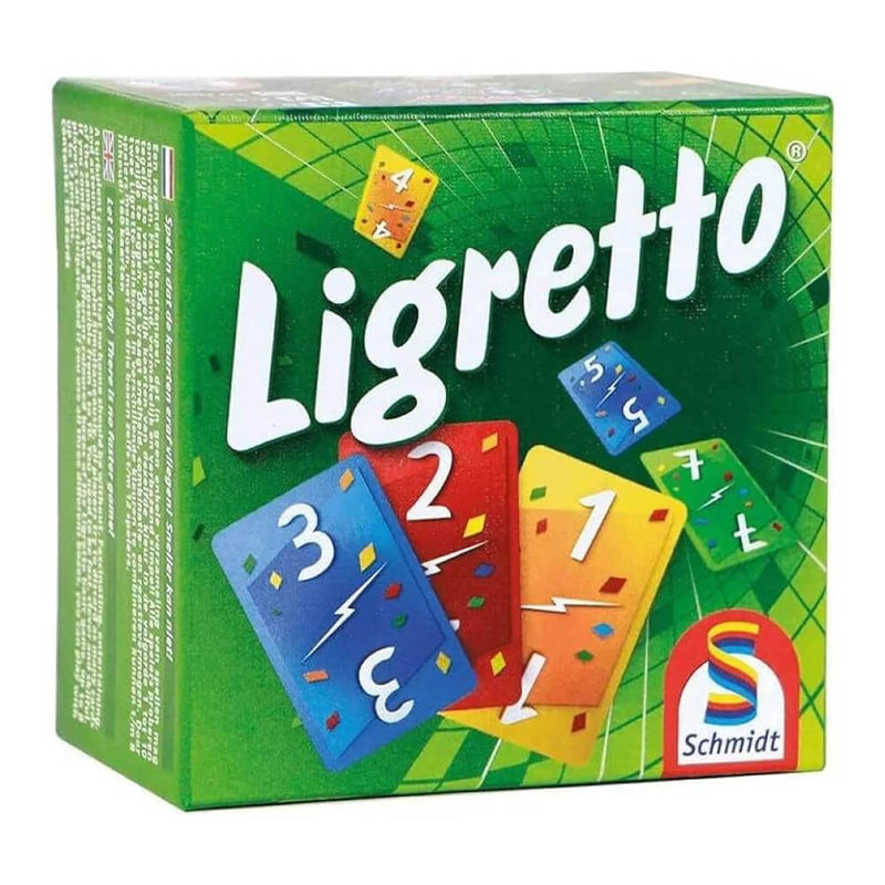  Juego de cartas de colores Ligretto