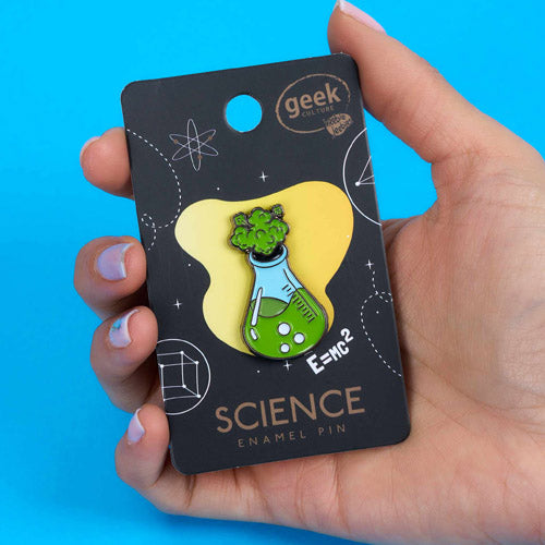 Beaker Enamel Pin