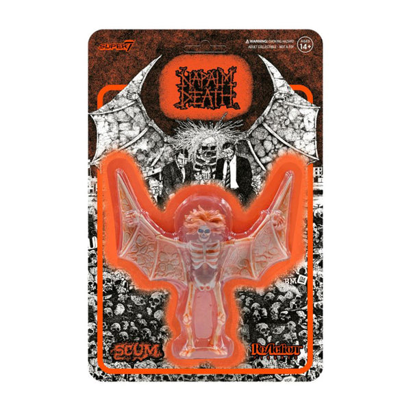 Napalm DeathScum Demon Second Pressing Orange ReAction 3.75"