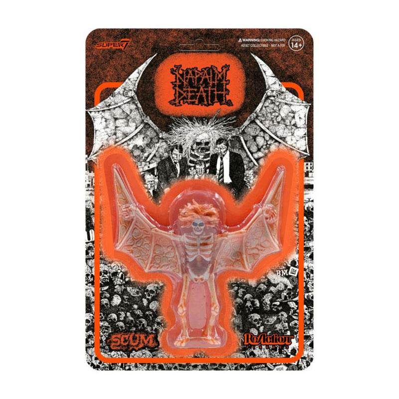 Napalm DeathScum Demon Second Pressing Orange ReAction 3.75"