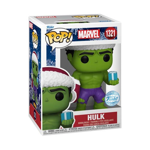 Marvel Comics Green Hulk Holiday US Exclusive Pop! Vinyl