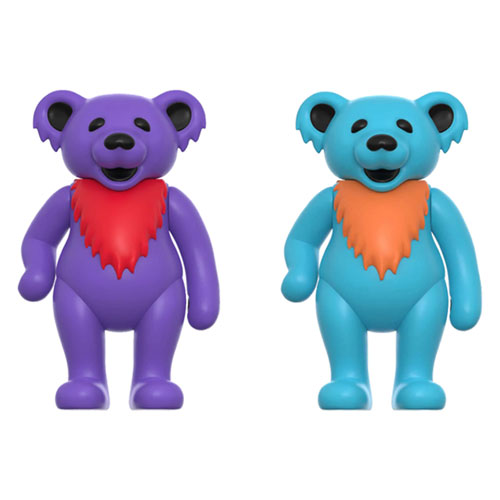 Grateful Dead Dancing Bear Glow Reaction 3.75"