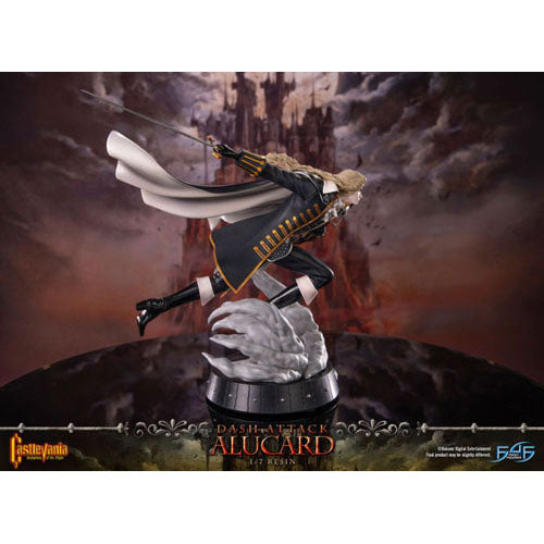 Castlevania Symphony of the Night Dash Attack Alucard Statue