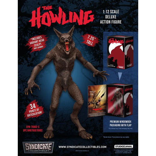 The Howling Werewolf 1:12 Deluxe Figure