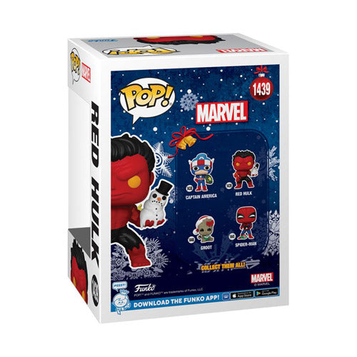 Marvel Comics Red Hulk Holiday Pop! Vinyl