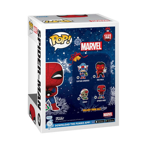 Marvel Comics Spider-Man Holiday Pop! Vinyl