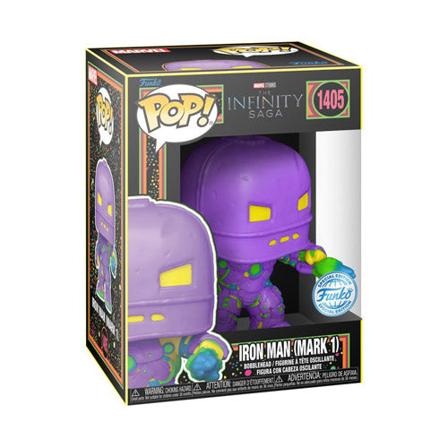 Iron Man MkI (Infinity Saga) US Black Light Pop! Vinyl