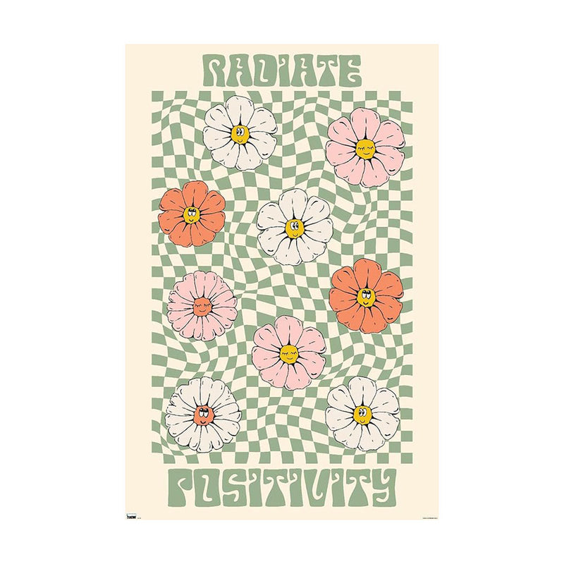 Radiate Positivity Poster (61x91.5cm)