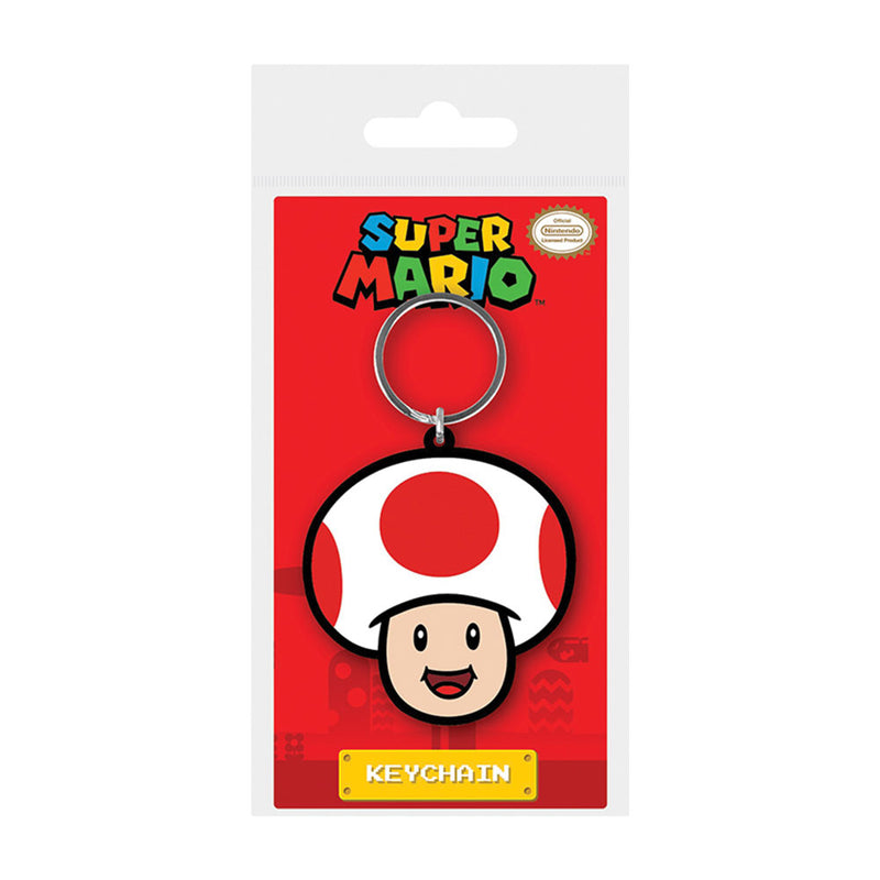 Super Mario Caucho llavero