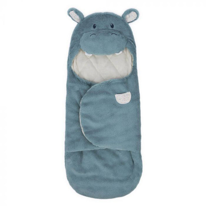 Oh So Snuggly Hippo Wrap Blanket