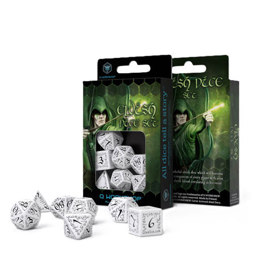 Q Workshop Elvish Dice Set 7pcs