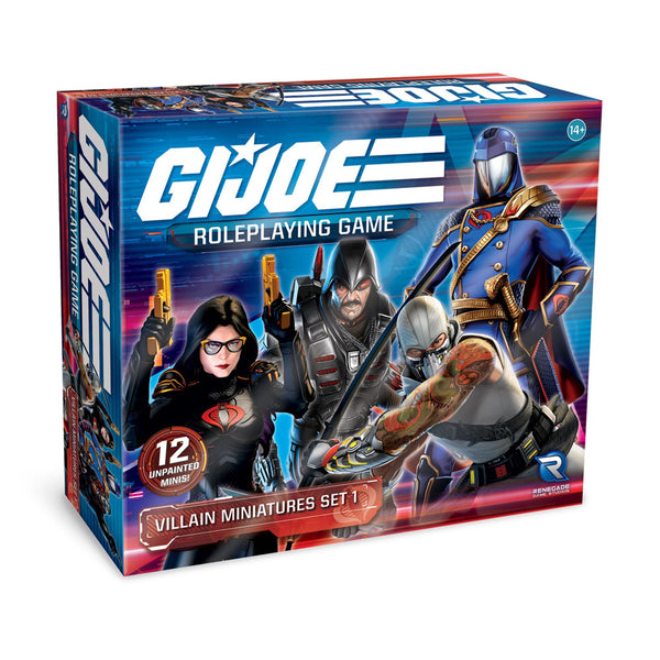 G.I. Joe RPG Villain Miniature Set 1