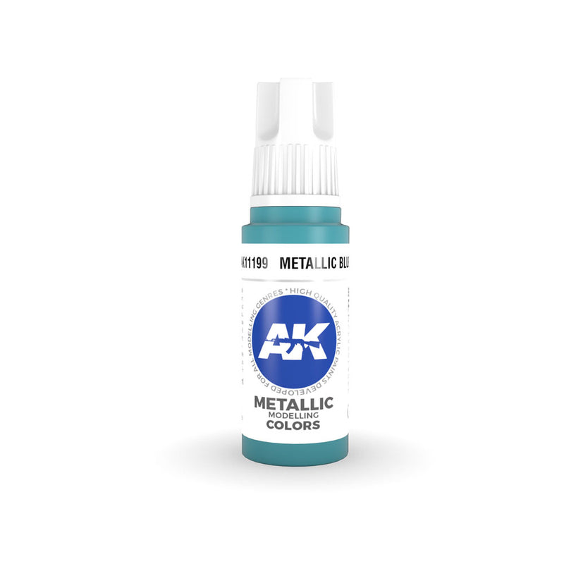 AK Interactive 3Gen Pintura acrílica metálica 17 ml