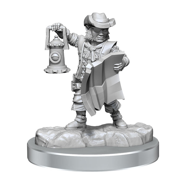 D&D Frameworks Halfling Rogue Male Miniature Figure