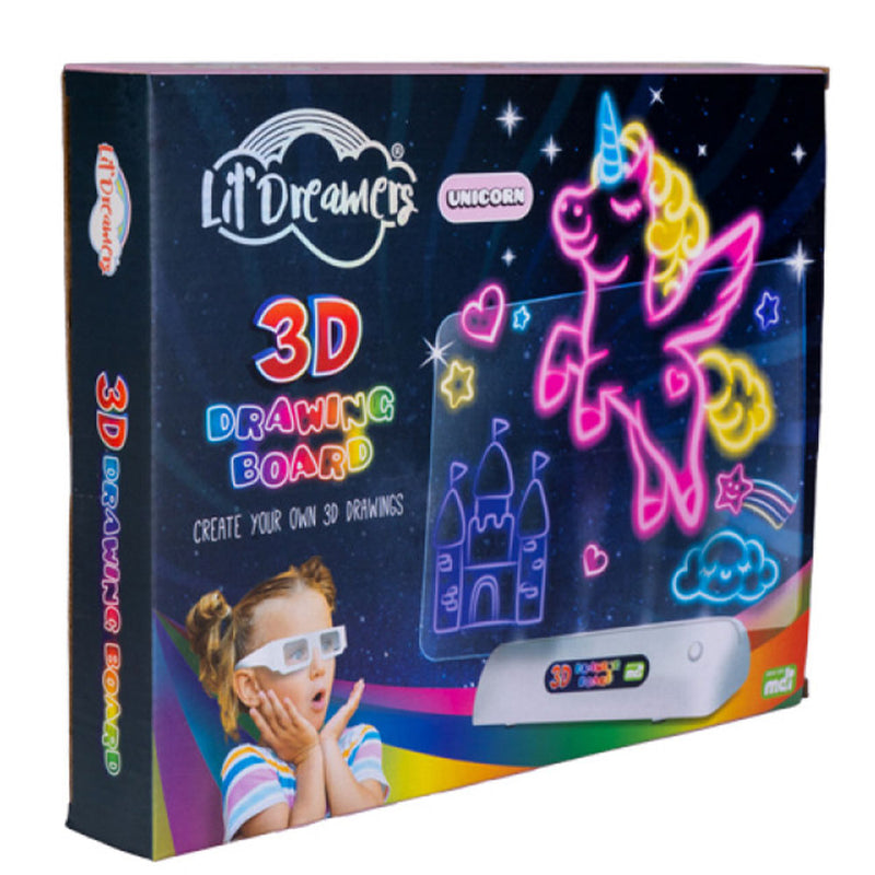  Tablero de dibujo iluminado 3D