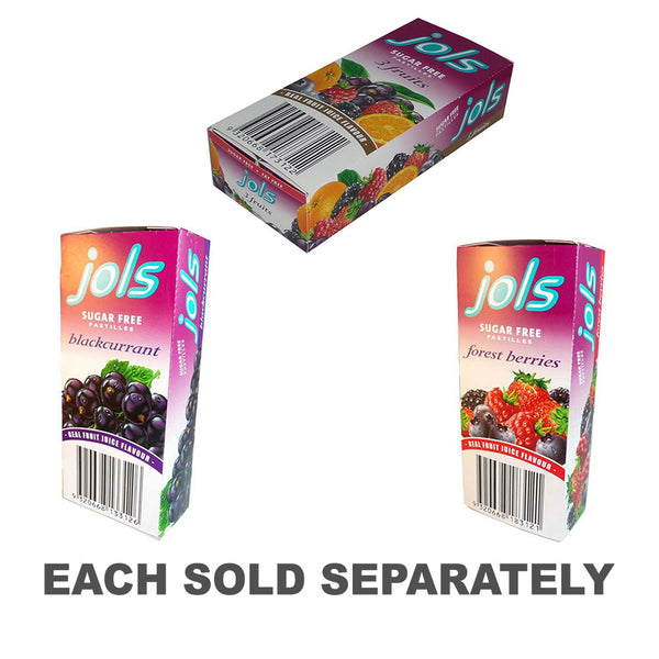 Jols Sugar Free Pastilles (18x25g)