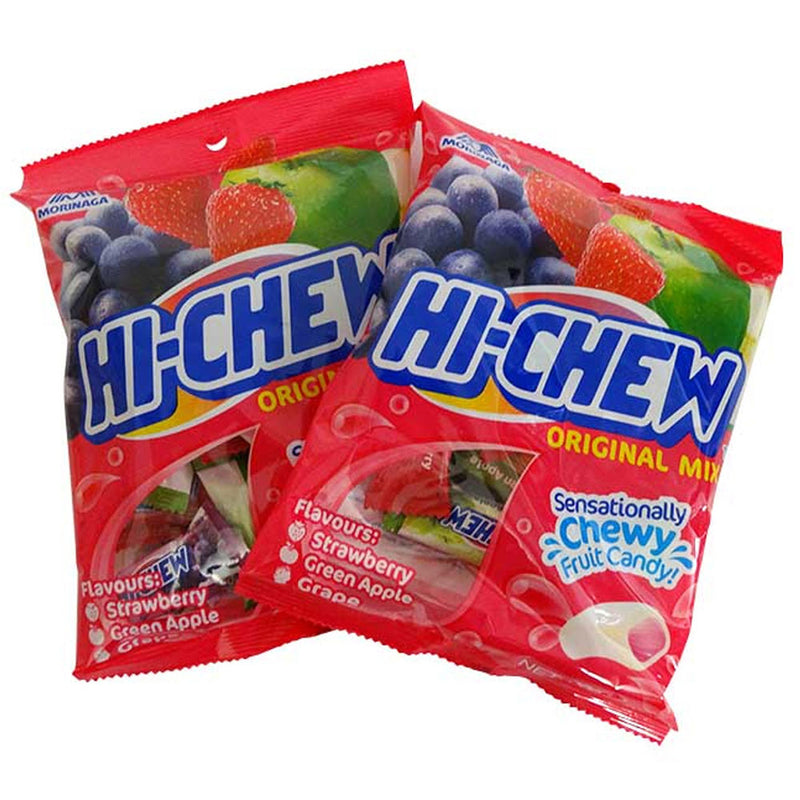  Bolsas de caramelos frutales Hi-Chew (6x100g)